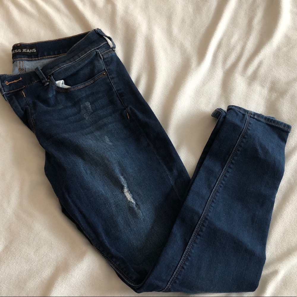 Express Super soft zipper ankle jeggings